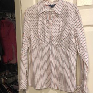 Woman’s Nautical button down shirt
